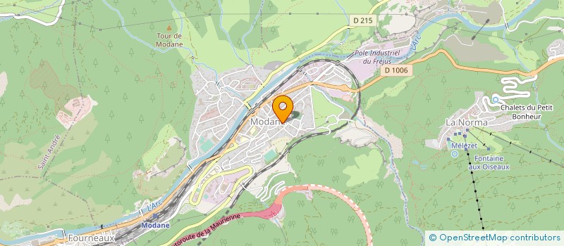 localisation de l'entreprise MONSIEUR MICHAEL BRUYCHE  MODANE