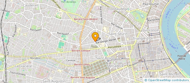 localisation de l'entreprise MONSIEUR MICHAEL BRYAN  BORDEAUX