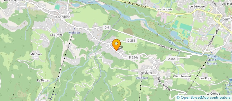 localisation de l'entreprise MONSIEUR MICHAEL BUTLER  SAMOENS