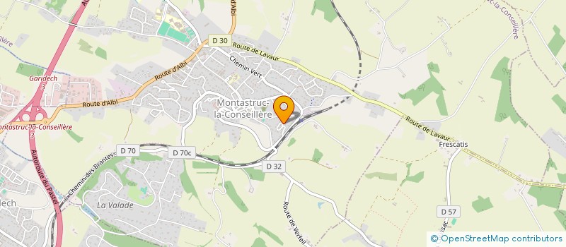 localisation de l'entreprise MONSIEUR MICHAEL CABROLIER à MONTASTRUC-LA-CONSEILLERE