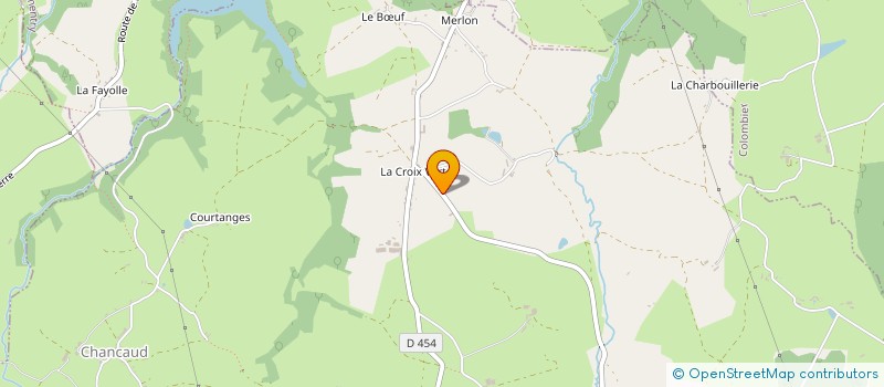 localisation de l'entreprise MONSIEUR MICHAEL CAILLOT  LA CELLE