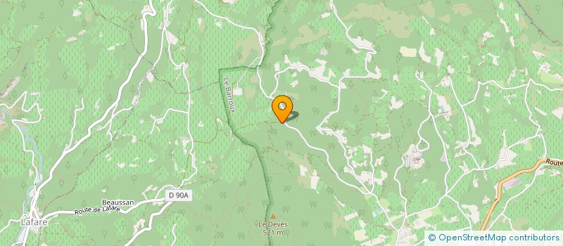 localisation de l'entreprise MONSIEUR MICHAEL CALLEJON  LE BARROUX