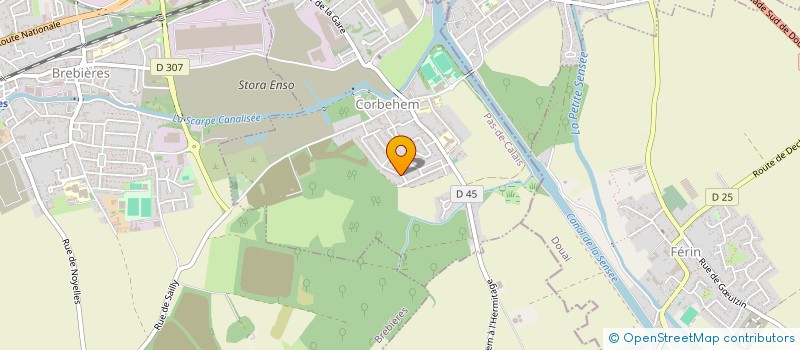 localisation de l'entreprise MONSIEUR MICHAEL CAMBRAY  CORBEHEM
