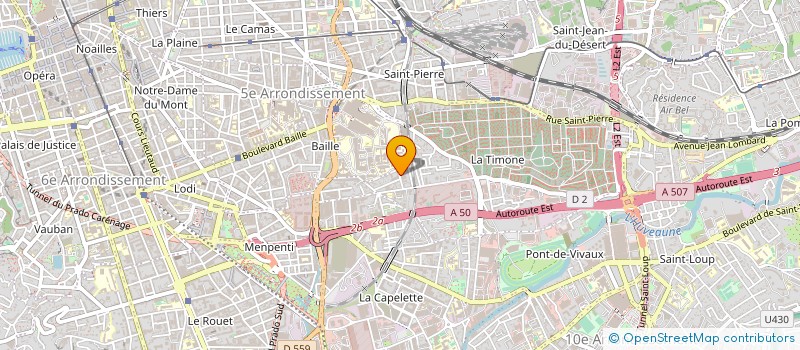 localisation de l'entreprise MONSIEUR MICHAEL CANNIOT à MARSEILLE