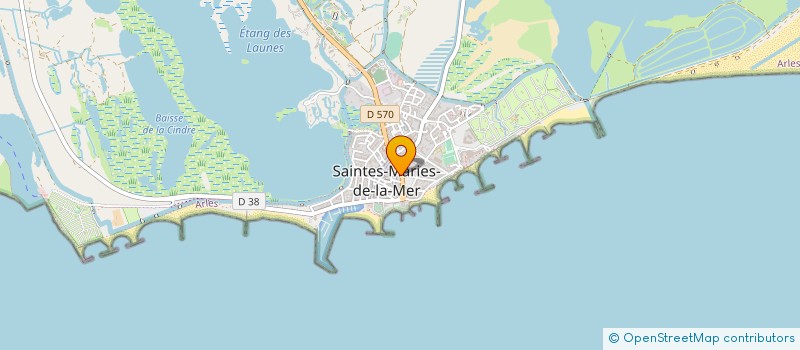 localisation de l'entreprise MONSIEUR MICHAEL CANTONI à SAINTES-MARIES-DE-LA-MER