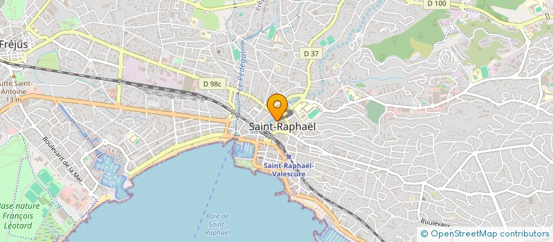 localisation de l'entreprise MONSIEUR MICHAEL CAPET à SAINT-RAPHAEL