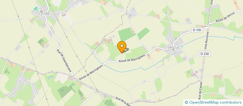 localisation de l'entreprise MONSIEUR MICHAEL CAUWEL  SERCUS