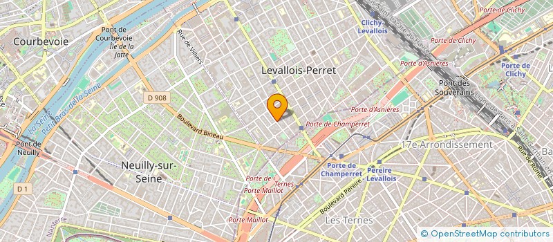 localisation de l'entreprise MONSIEUR MICHAEL CAUZIC à LEVALLOIS-PERRET