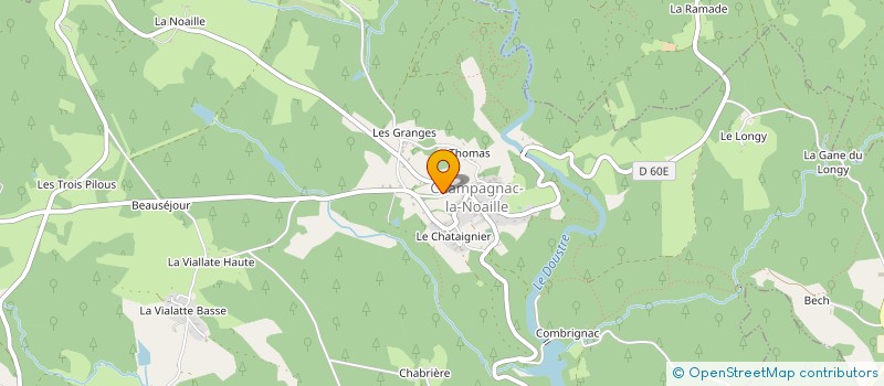 localisation de l'entreprise MONSIEUR MICHAEL CAWTHORNE à ARGENTAT-SUR-DORDOGNE