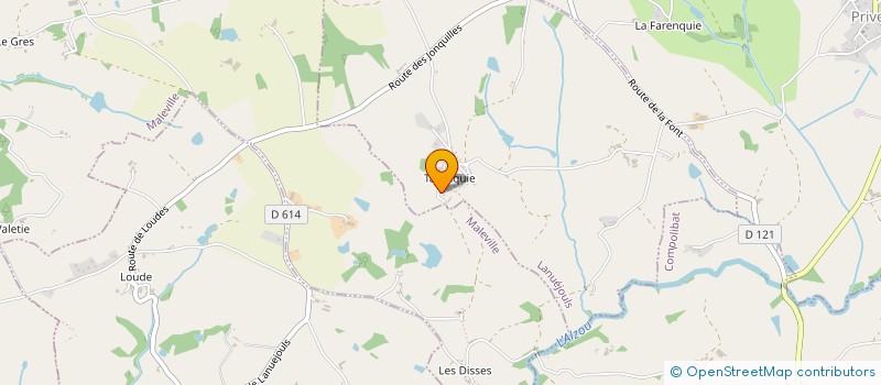 localisation de l'entreprise MONSIEUR MICHAEL CHABAUD  DRULHE