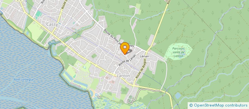 localisation de l'entreprise MONSIEUR MICHAEL CHACON  LANTON