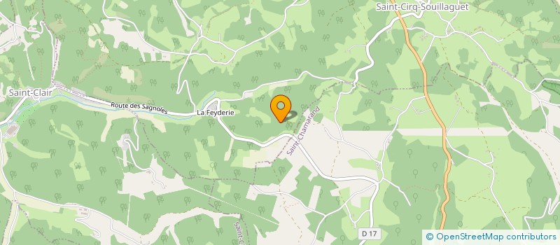 localisation de l'entreprise MONSIEUR MICHAEL CHAPLIN à PAYRIGNAC