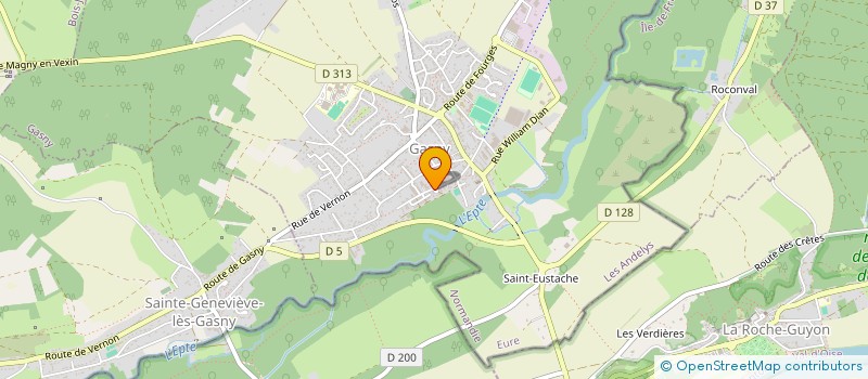 localisation de l'entreprise MONSIEUR MICHAEL CHATEL à GASNY