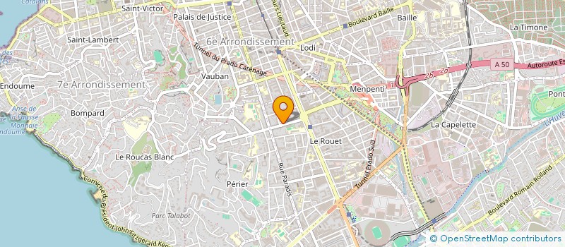 localisation de l'entreprise MONSIEUR MICHAEL CHAULET à MARSEILLE