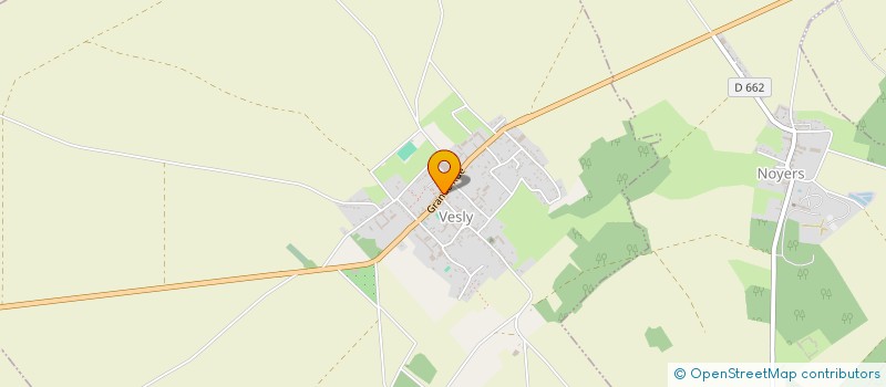 localisation de l'entreprise MONSIEUR MICHAEL CHAUSSIER  VESLY