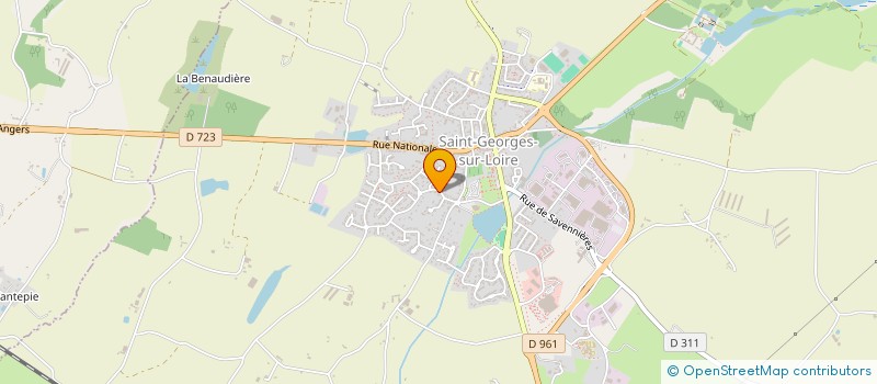 localisation de l'entreprise MONSIEUR MICHAEL CHEPTOU  SAINT-AUGUSTIN-DES-BOIS