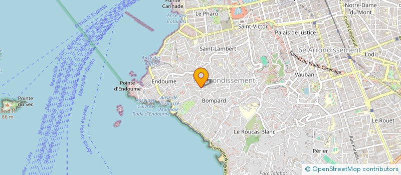 localisation de l'entreprise MONSIEUR MICHAEL CHIPPERFIELD  MARSEILLE