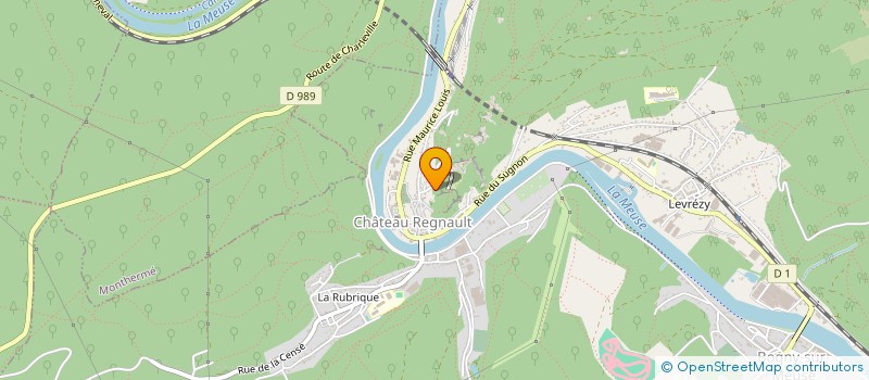 localisation de l'entreprise MONSIEUR MICHAEL CHRETIEN  BOGNY-SUR-MEUSE