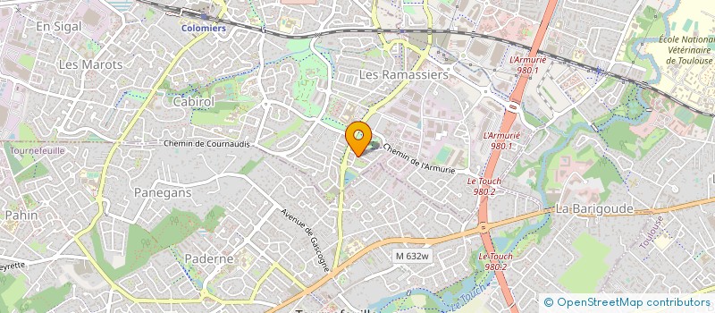 localisation de l'entreprise MONSIEUR MICHAEL CIORNEI à COLOMIERS