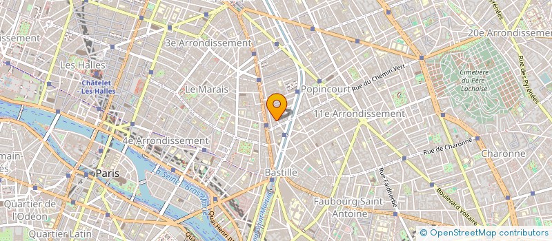 localisation de l'entreprise MONSIEUR MICHAEL CLEARY  PARIS