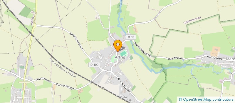 localisation de l'entreprise MONSIEUR MICHAEL COCHE  ARTRES