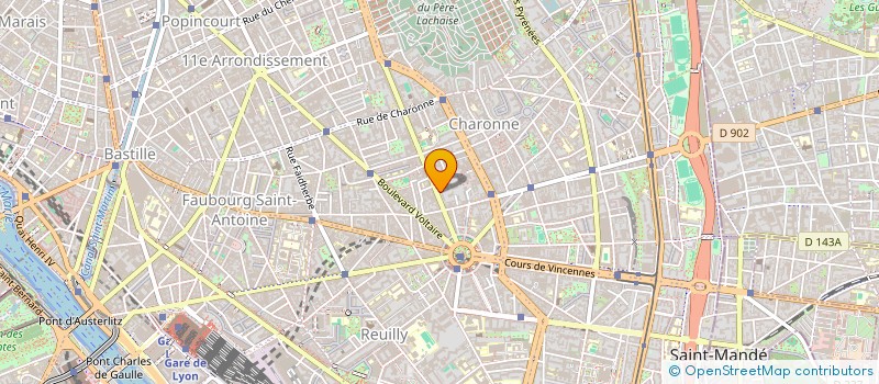 localisation de l'entreprise MONSIEUR MICHAEL COHEN  PARIS