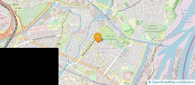 localisation de l'entreprise MONSIEUR MICHAEL COHEN à STRASBOURG