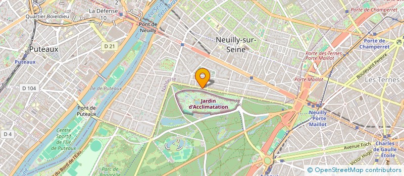 localisation de l'entreprise MONSIEUR MICHAEL COHEN-HADAD à NEUILLY-SUR-SEINE