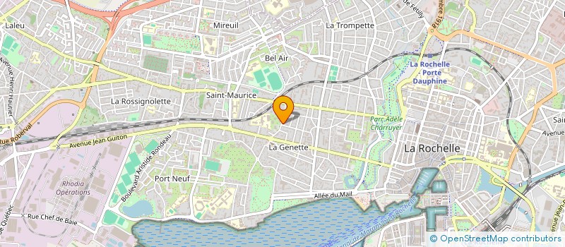 localisation de l'entreprise MONSIEUR MICHAEL COLAMONICO  LA ROCHELLE