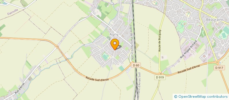 localisation de l'entreprise MONSIEUR MICHAEL COLASANTE  AGNY