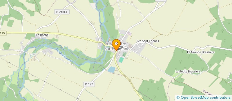 localisation de l'entreprise MONSIEUR MICHAEL COLE  DAMPIERRE-SUR-BOUTONNE