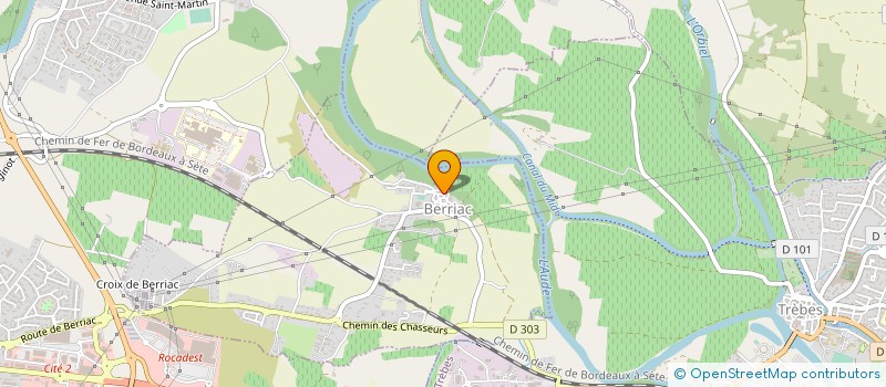 localisation de l'entreprise MONSIEUR MICHAEL COLL  BERRIAC