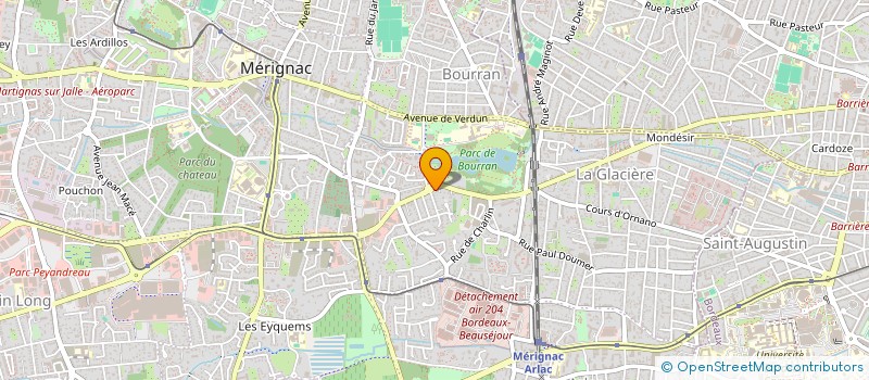 localisation de l'entreprise MONSIEUR MICHAEL COLLEAUX  MERIGNAC