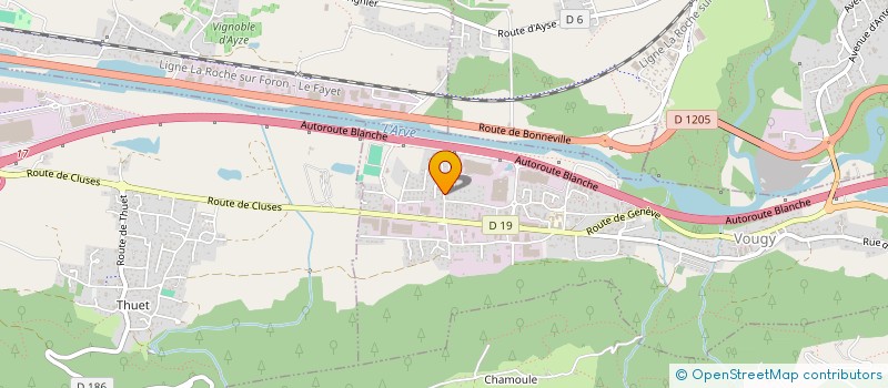 localisation de l'entreprise MONSIEUR MICHAEL COLLEY  VOUGY