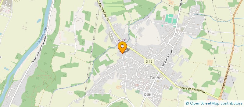 localisation de l'entreprise MONSIEUR MICHAEL COLONNA-CESARI  EAUNES