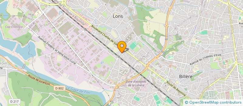 localisation de l'entreprise MONSIEUR MICHAEL COME à LONS