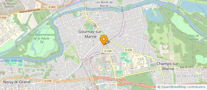 localisation de l'entreprise MONSIEUR MICHAEL COMPARET à GOURNAY SUR MARNE