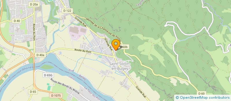 localisation de l'entreprise MONSIEUR MICHAEL CONDEMINE  SAINT-SORLIN-EN-BUGEY