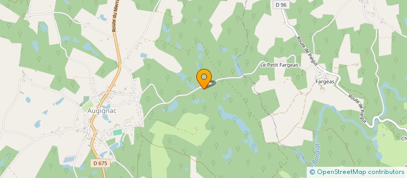 localisation de l'entreprise MONSIEUR MICHAEL CONN  AUGIGNAC