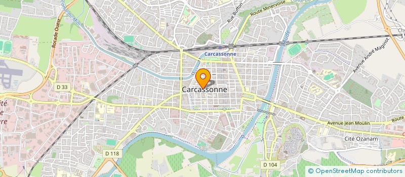 localisation de l'entreprise MONSIEUR MICHAEL COOKE à CARCASSONNE
