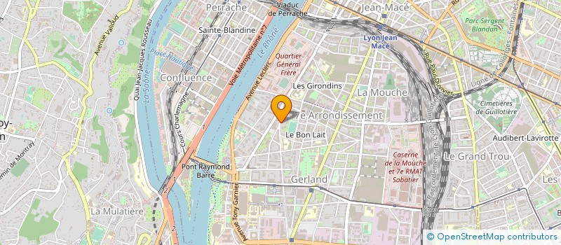 localisation de l'entreprise MONSIEUR MICHAEL COSGROVE  LYON