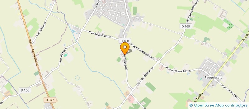 localisation de l'entreprise MONSIEUR MICHAEL COTTREEL  LAVENTIE