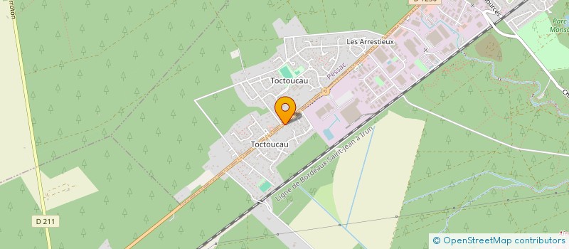 localisation de l'entreprise MONSIEUR MICHAEL COULON  CESTAS