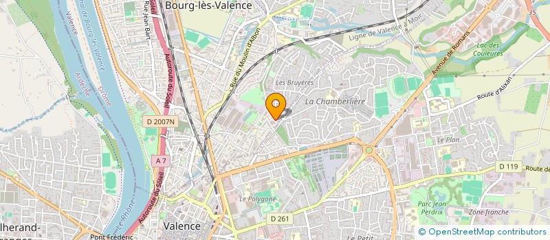 localisation de l'entreprise MONSIEUR MICHAEL COURSE  BOURG-LES-VALENCE