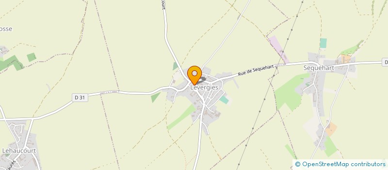 localisation de l'entreprise MONSIEUR MICHAEL COUTURIER  LEVERGIES