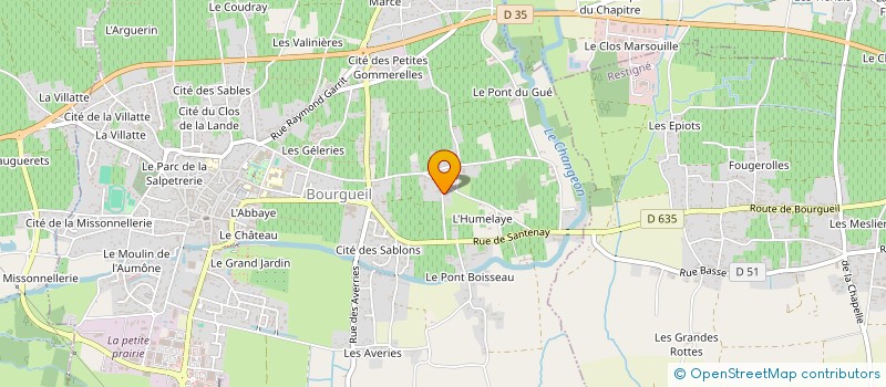localisation de l'entreprise MONSIEUR MICHAEL CRIDFORD à BOURGUEIL