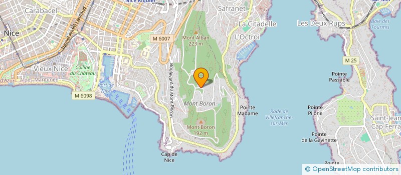 localisation de l'entreprise MONSIEUR MICHAEL CRONIN  NICE