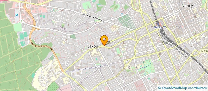 localisation de l'entreprise MONSIEUR MICHAEL CUVILLON à LAXOU