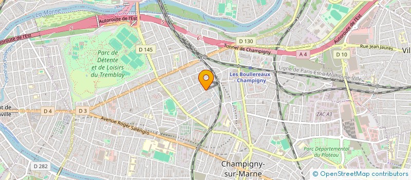 localisation de l'entreprise MONSIEUR MICHAEL DA COSTA  CHAMPIGNY-SUR-MARNE