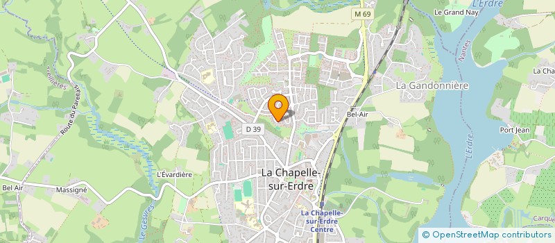 localisation de l'entreprise MONSIEUR MICHAEL DANELYAN  LA CHAPELLE-SUR-ERDRE